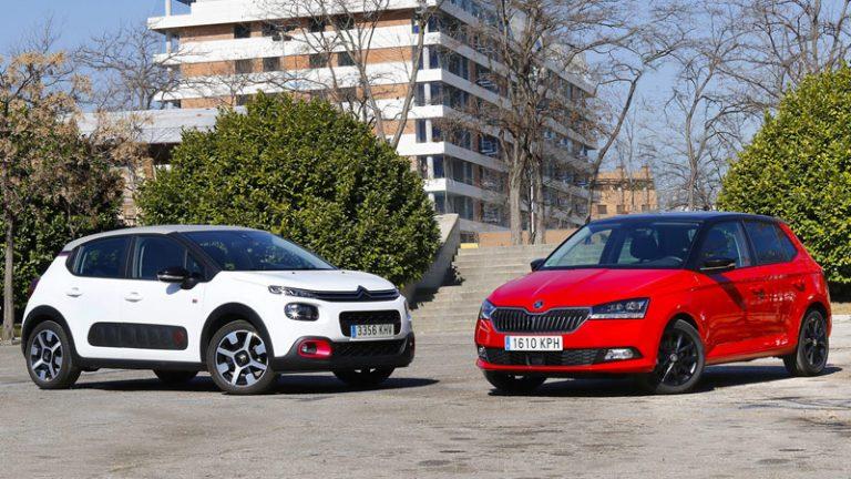 Comparativa Citroën C3 vs Skoda Fabia