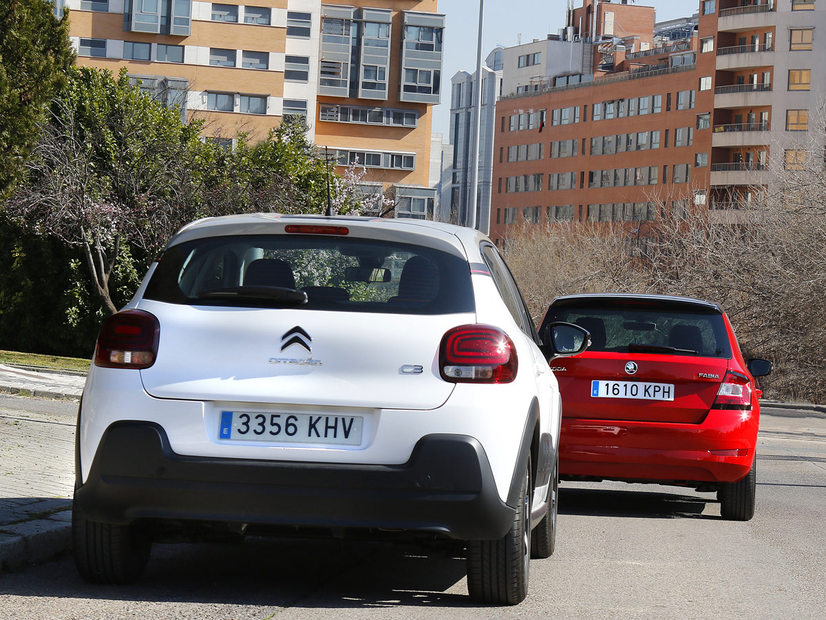 Comparativa Citroën C3 vs Skoda Fabia