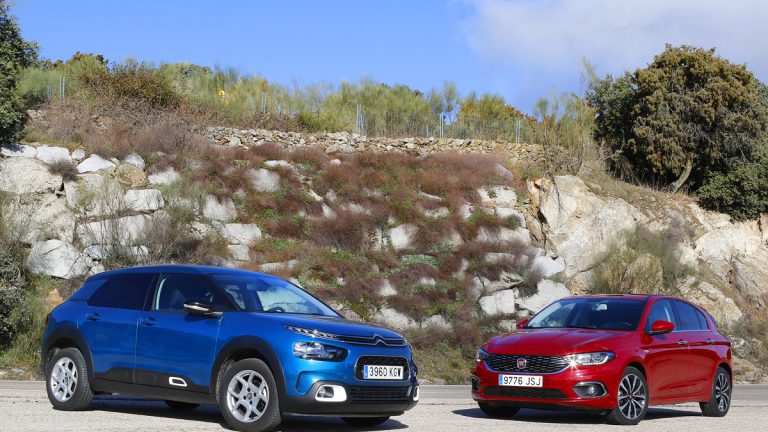 Comparativa Fiat Tipo vs Citroën C4 Cactus 2019