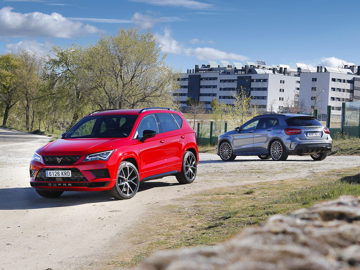 Comparativa Mercedes-AMG GLA vs Cupra Ateca