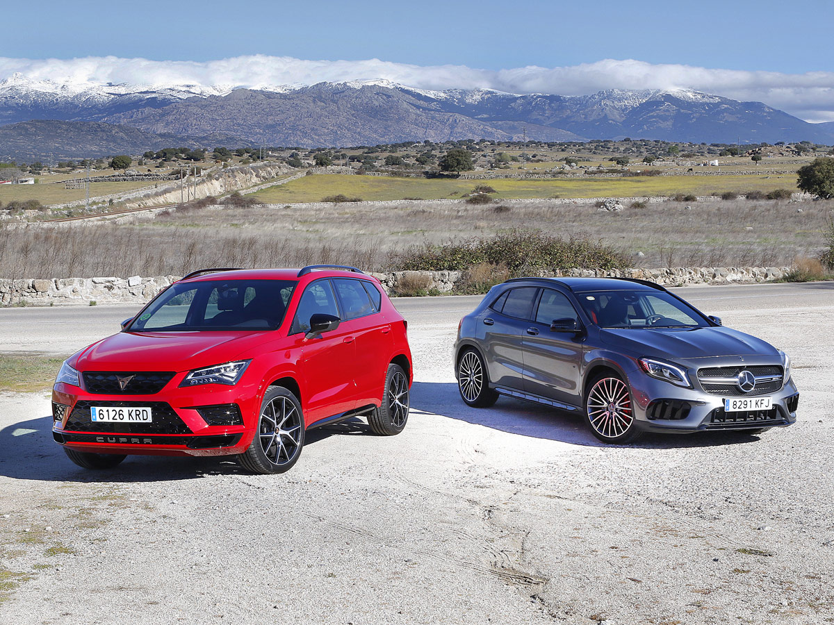 Comparativa Mercedes-AMG GLA vs Cupra Ateca