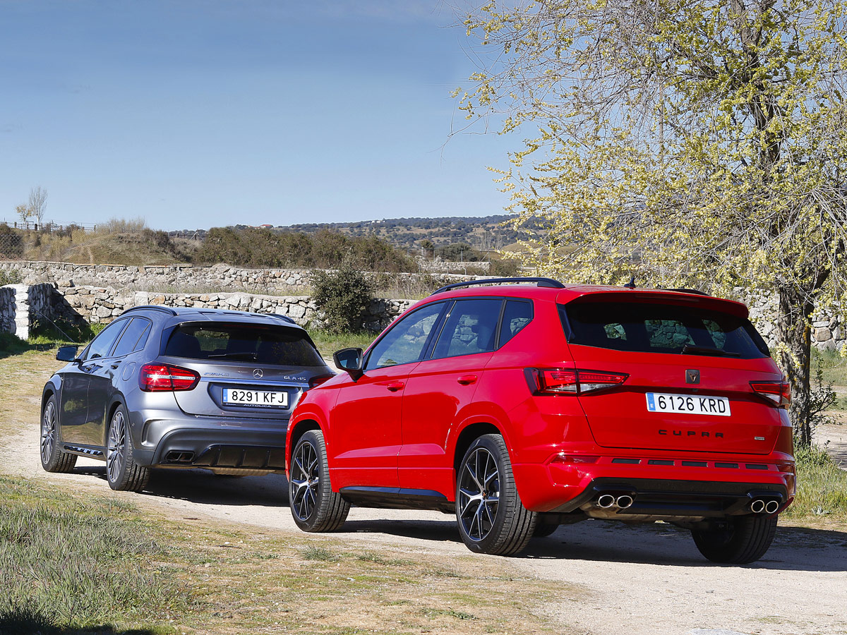 Comparativa Mercedes-AMG GLA vs Cupra Ateca