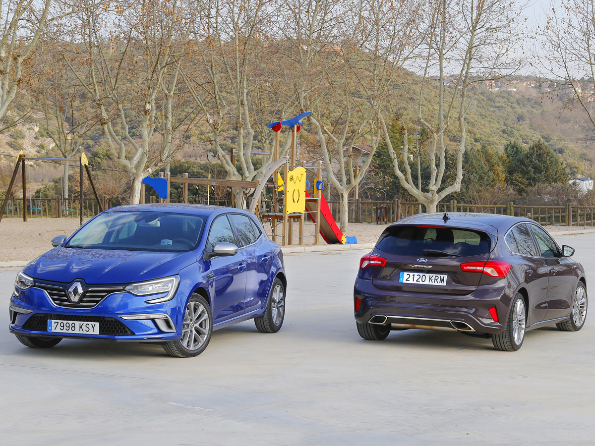 Comparativa Renault Megane GT Line vs Ford Focus Vignale 2019
