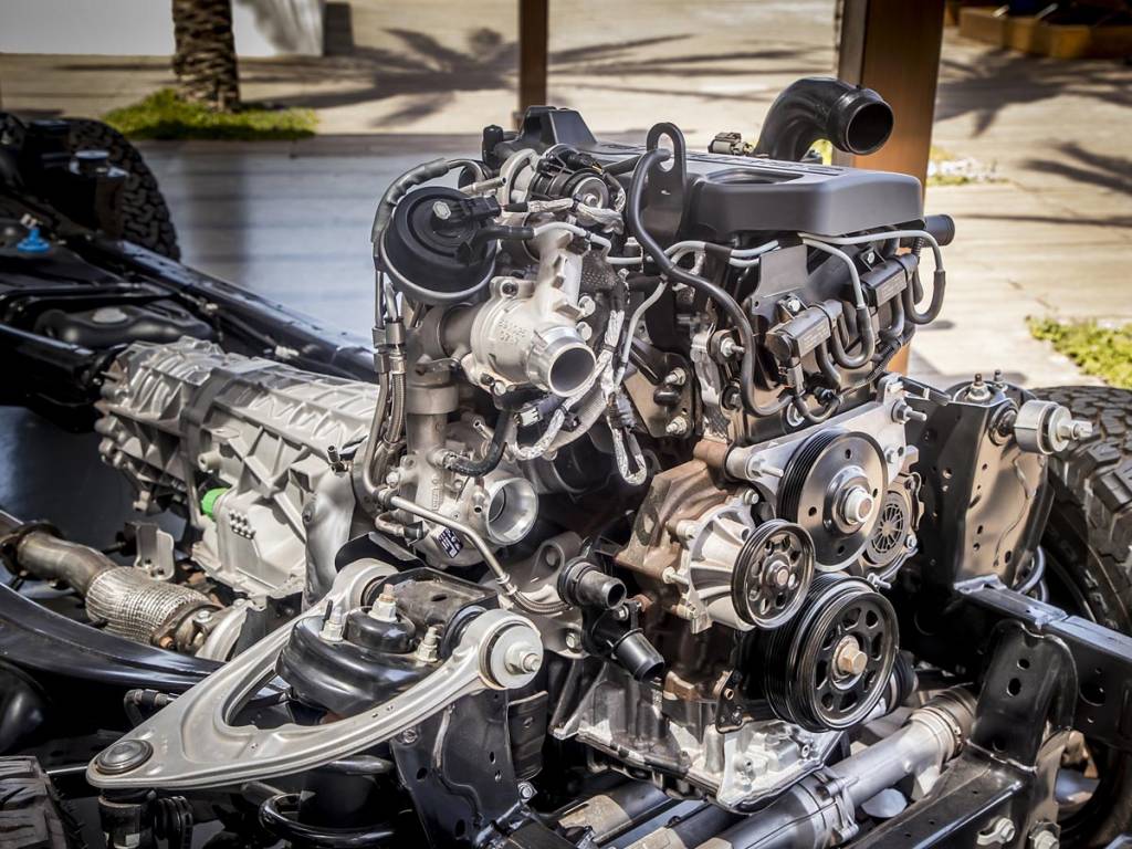 motor ford ranger raptor
