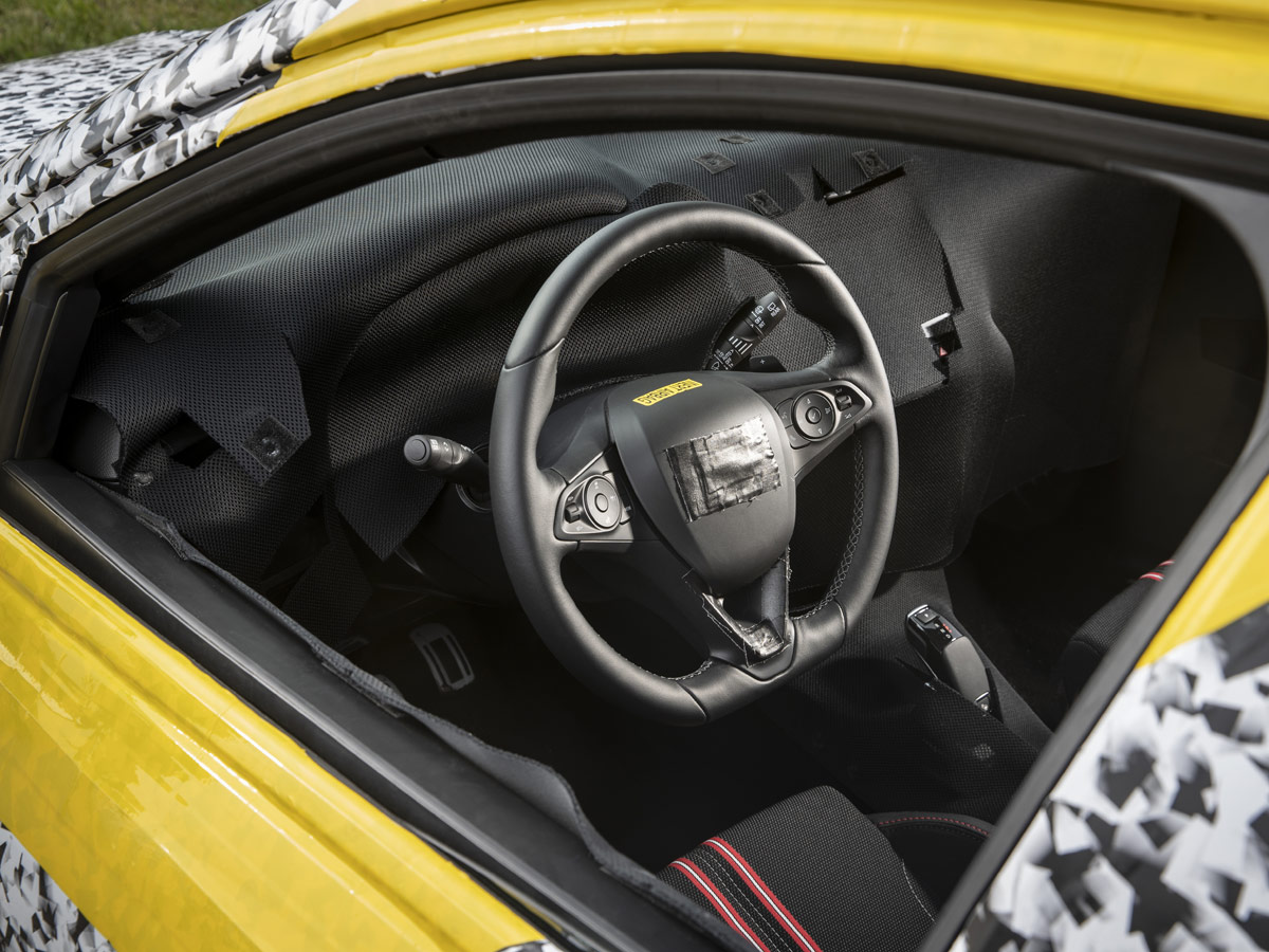 Prueba Opel Corsa 2020 fase desarrollo