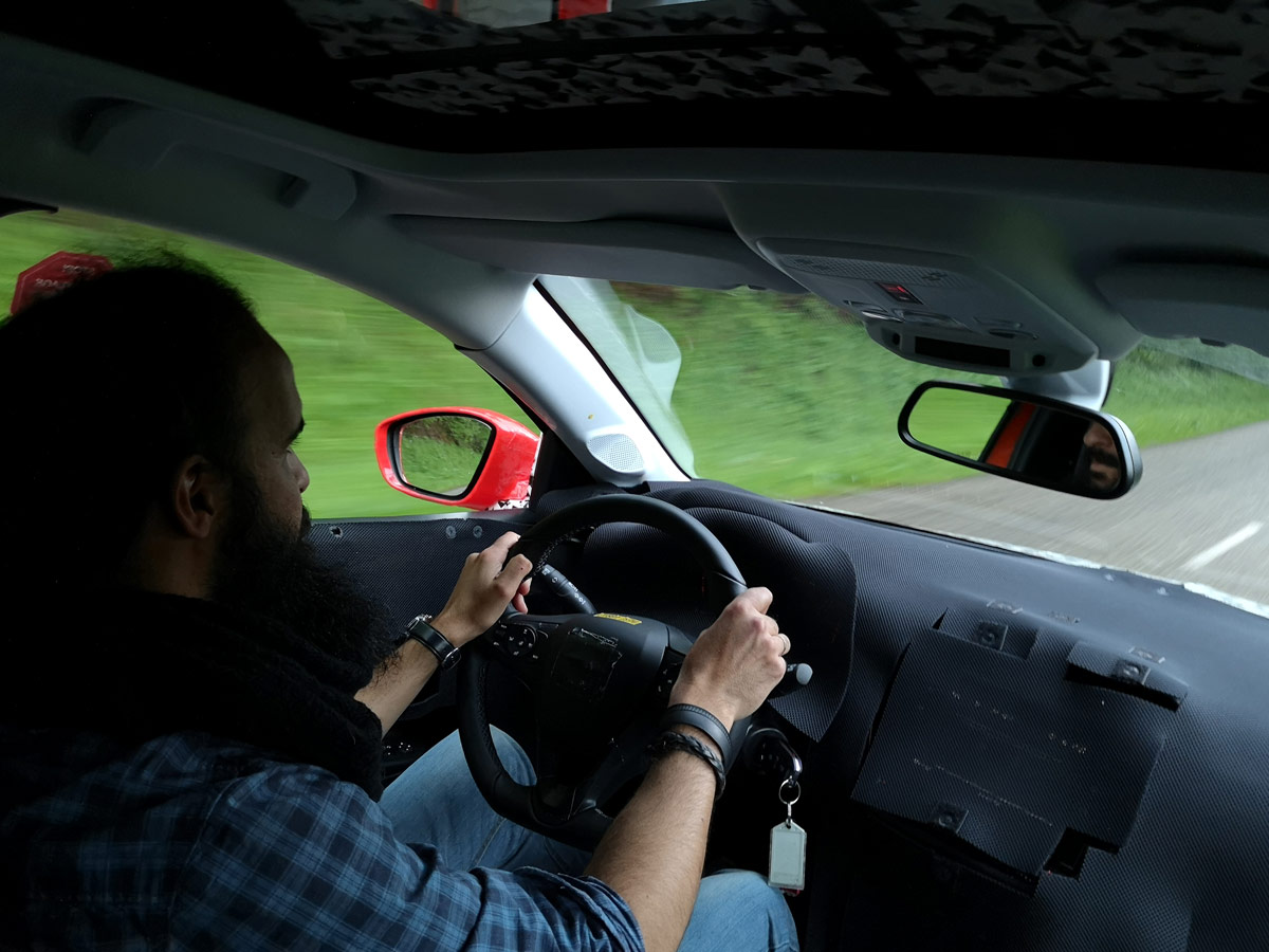 Prueba Opel Corsa 2020 fase desarrollo