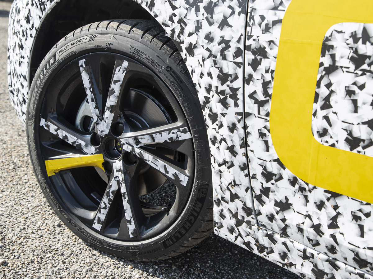 Prueba Opel Corsa 2020 fase desarrollo