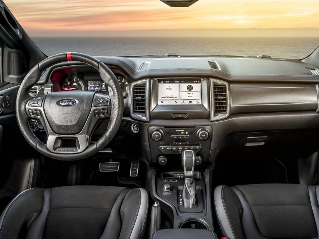 interior ford ranger raptor