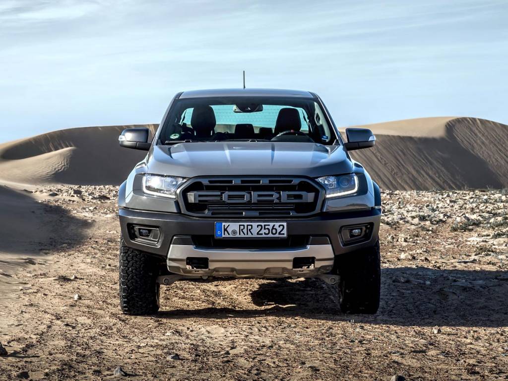 frontal ford ranger raptor