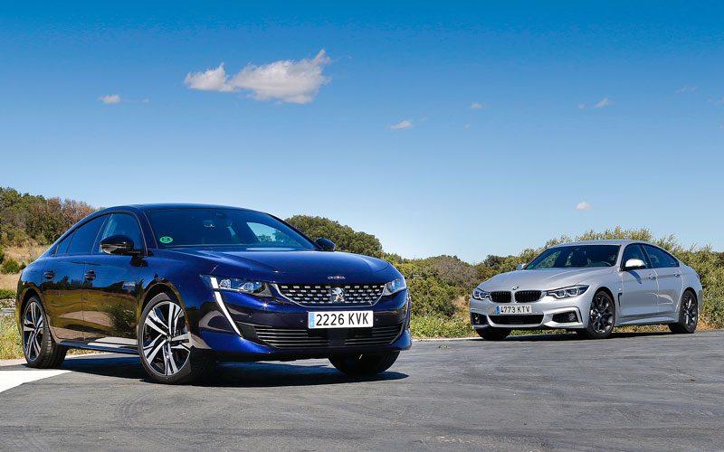 comparativa-bmw-420d-gran-coupe-peugeot-508-bhdi-180