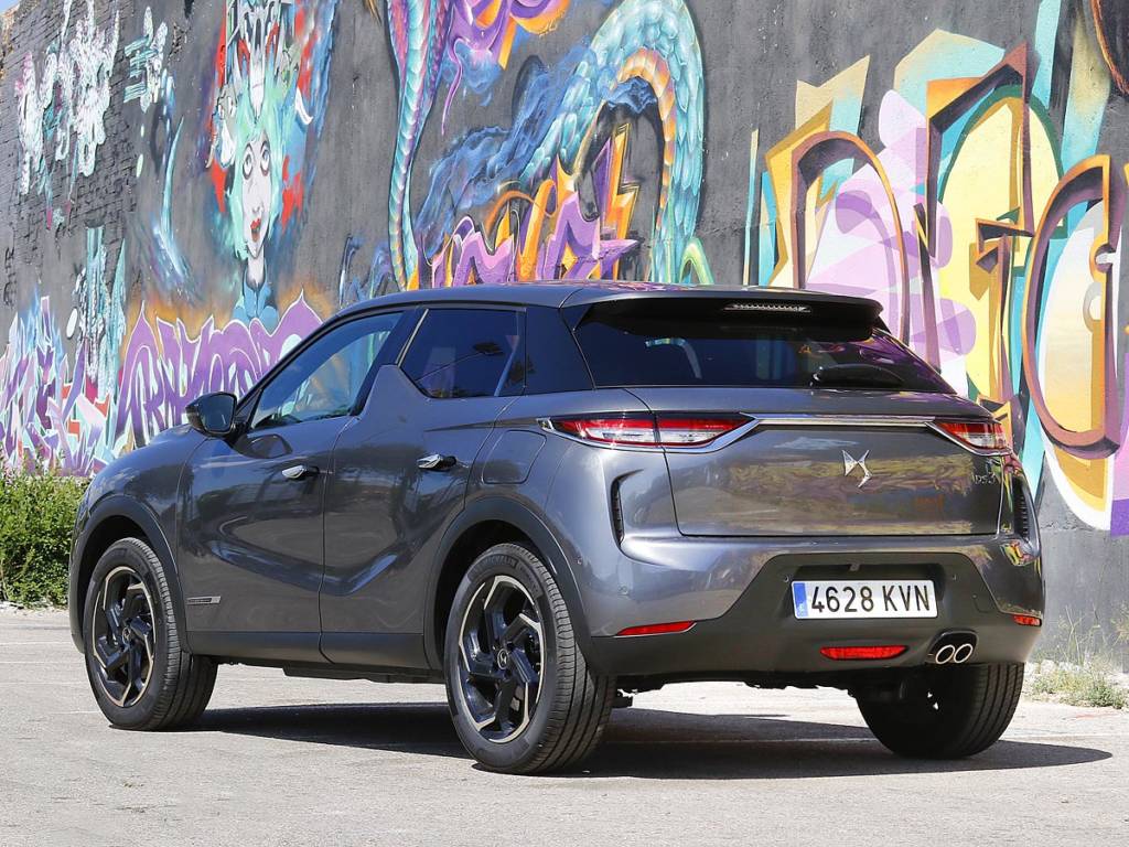 prueba DS 3 Crossback trasera