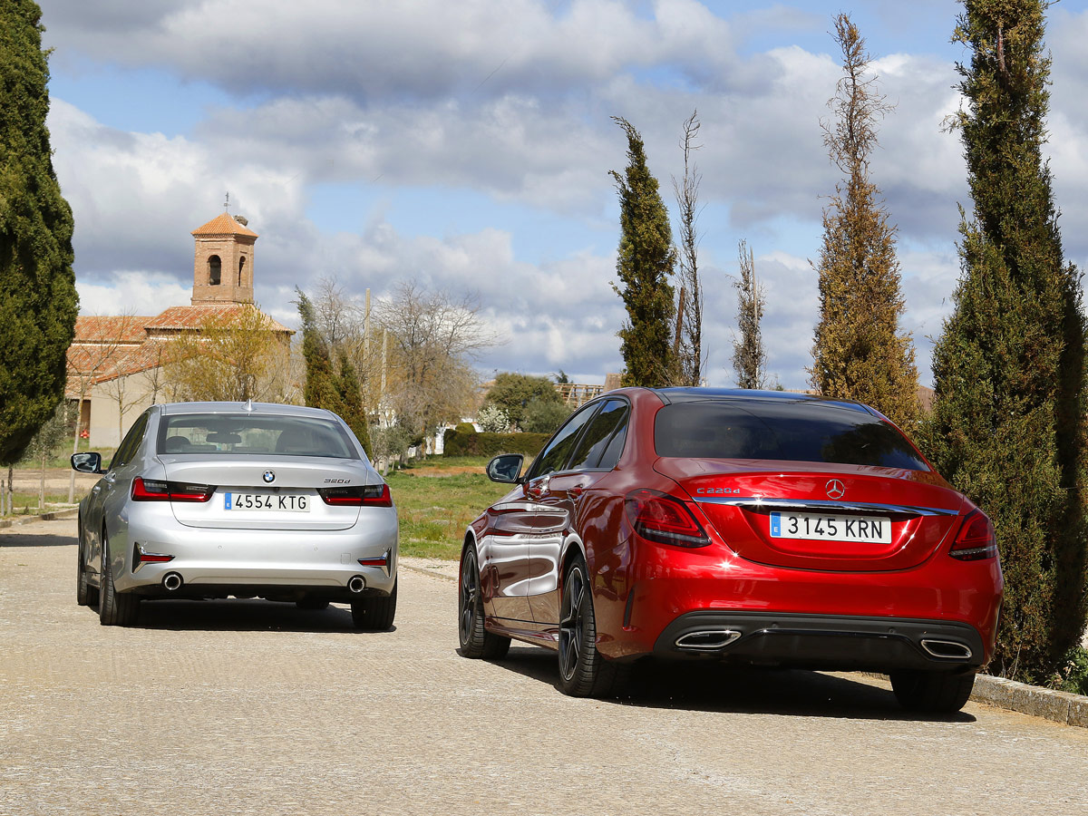 Comparativa BMW Serie 3 vs Mercedes-Benz Clase C