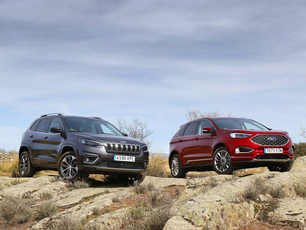 Comparativa Ford Edge vs Jeep Cherokee