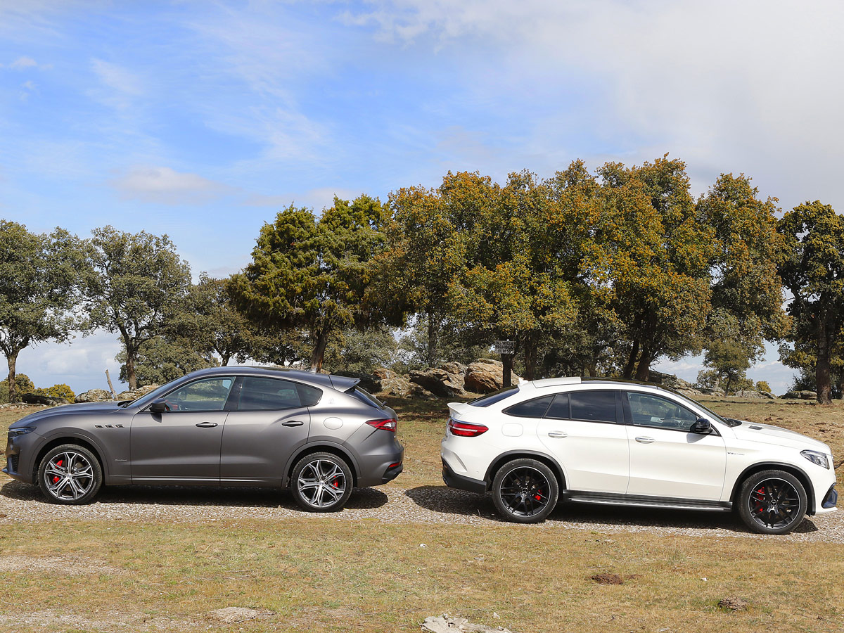 Comparativa Maserati Levante vs Mercedes-AMG GLE Coupé 63 2019