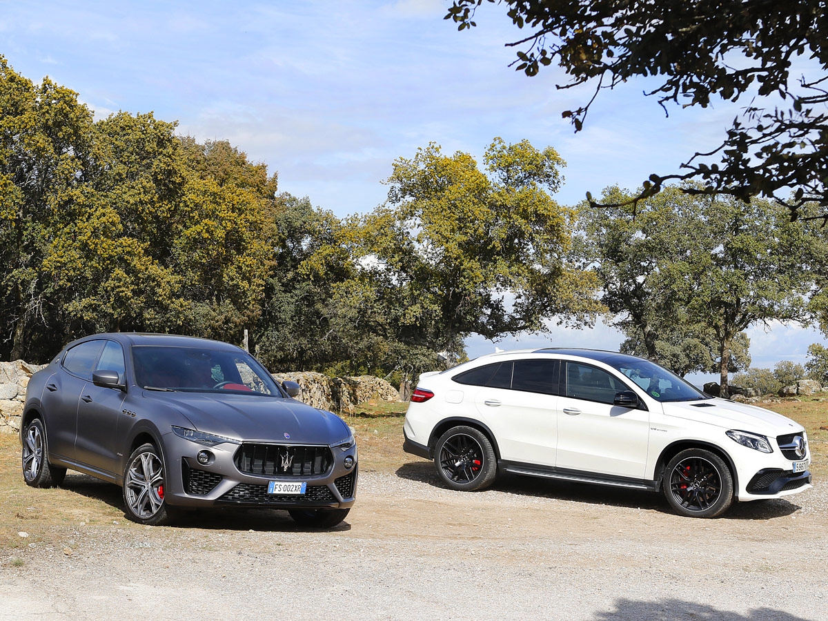 Comparativa Maserati Levante vs Mercedes-AMG GLE Coupé 63 2019