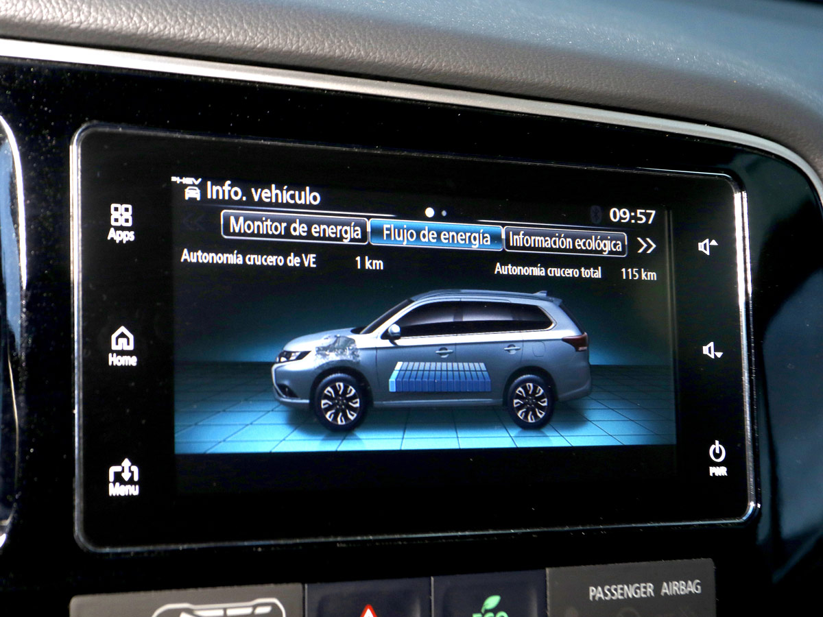 Prueba Mitsubishi Outlander PHEV 2019