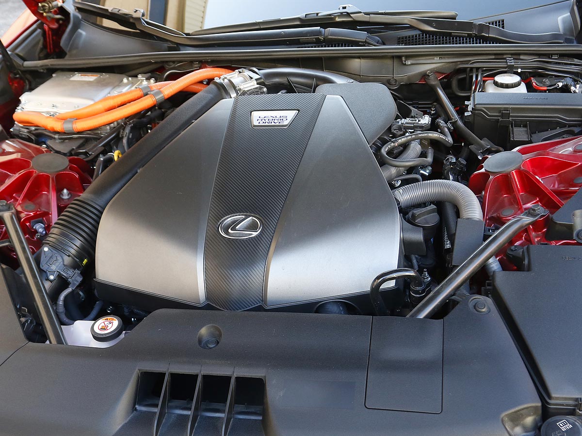motor Lexus LC 500h