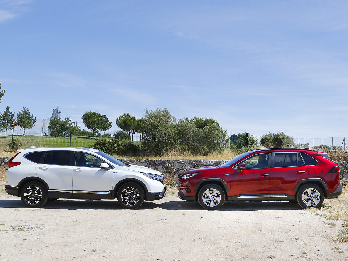 Comparativa Honda CR-V vs Toyota RAV4 2019