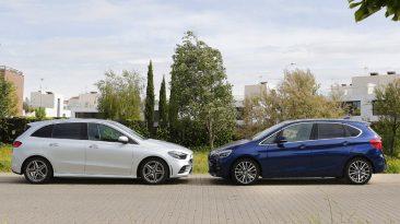 Comparativa Mercedes-Benz B 180 vs BMW 218i Active Tourer