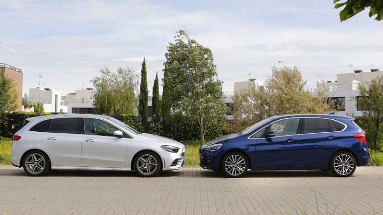Comparativa Mercedes-Benz B 180 vs BMW 218i Active Tourer