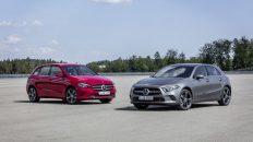 Mercedes-Benz Clase A y Clase B Híbridos enchufables