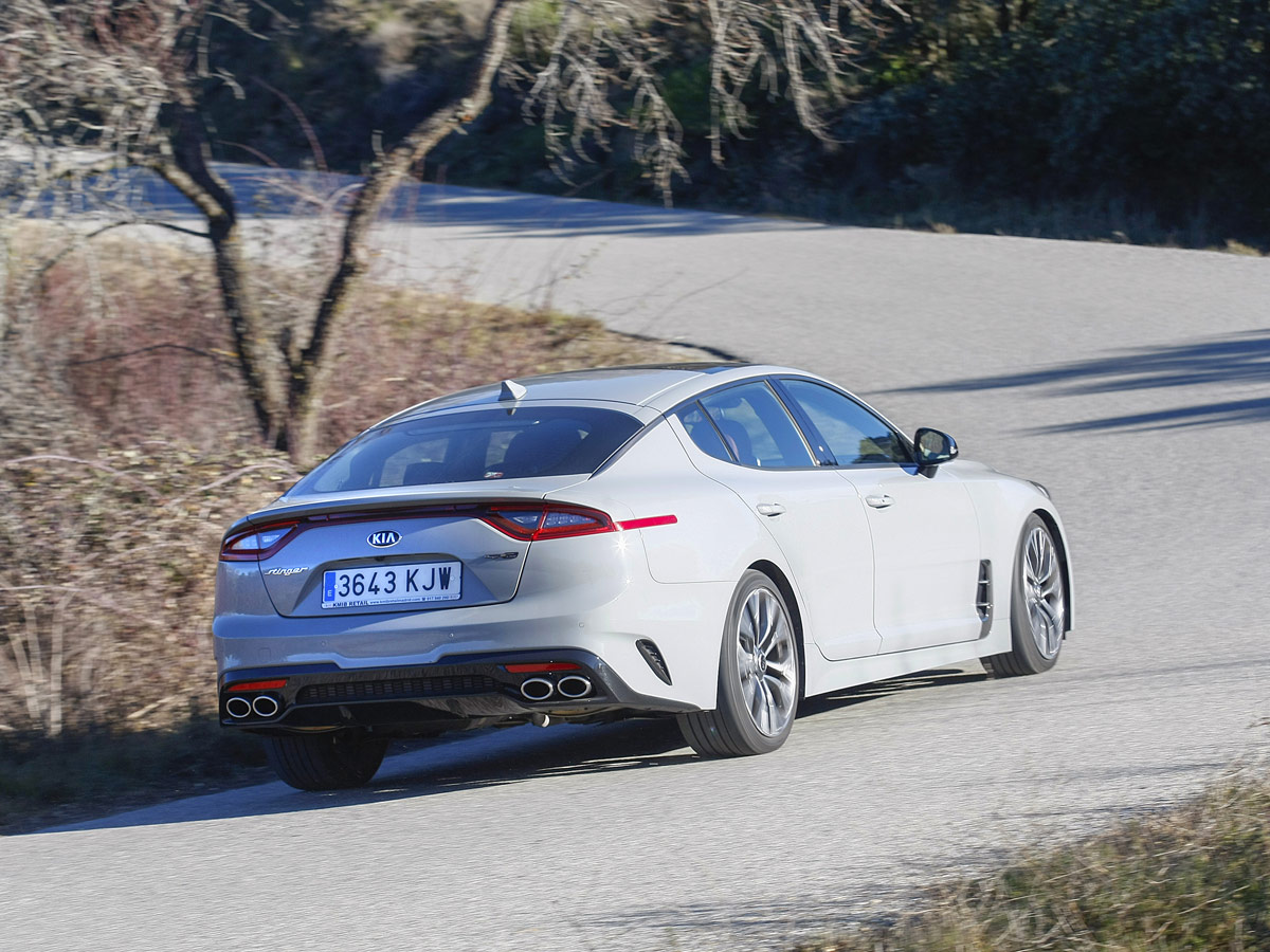Prueba Kia Stinger GT 2019