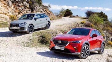 audi q2 y mazda cx-3