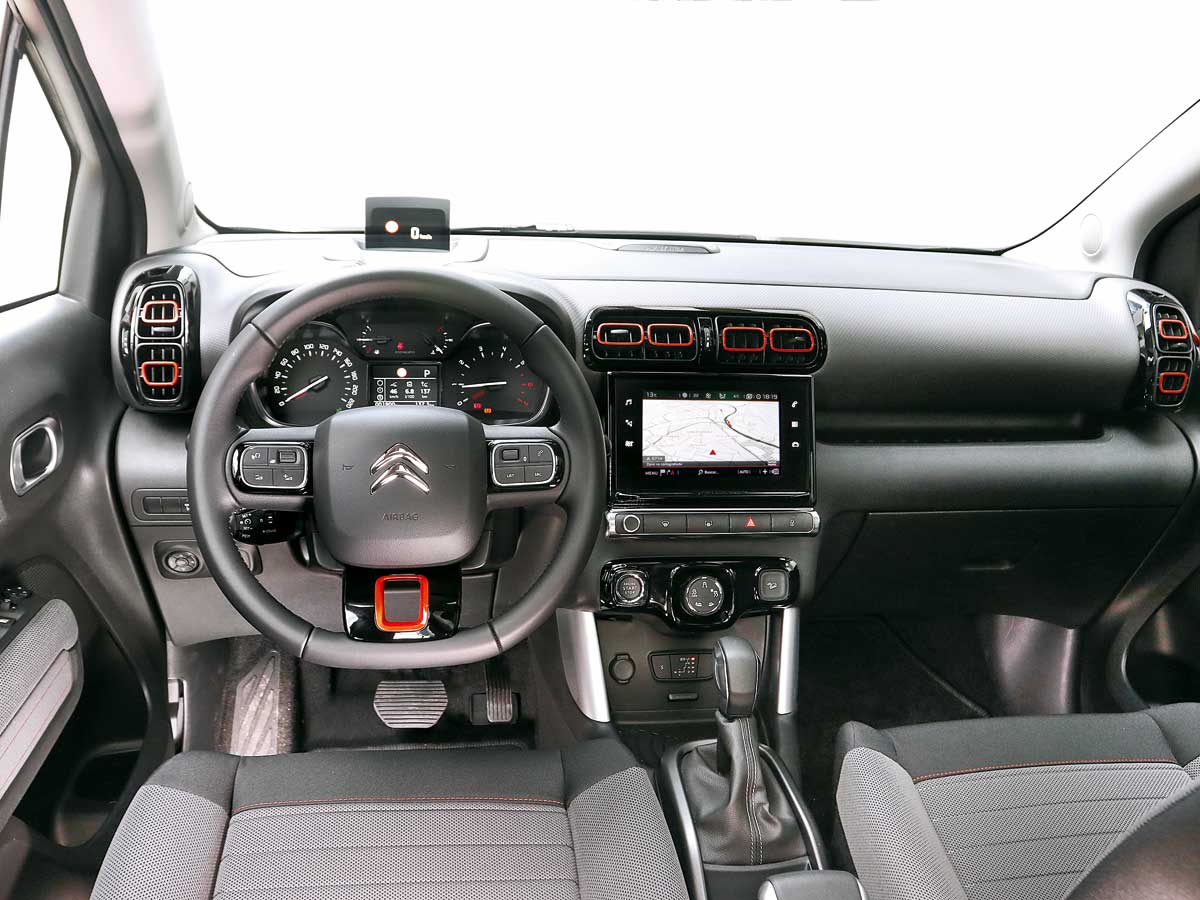 interior citroen c3 aircross
