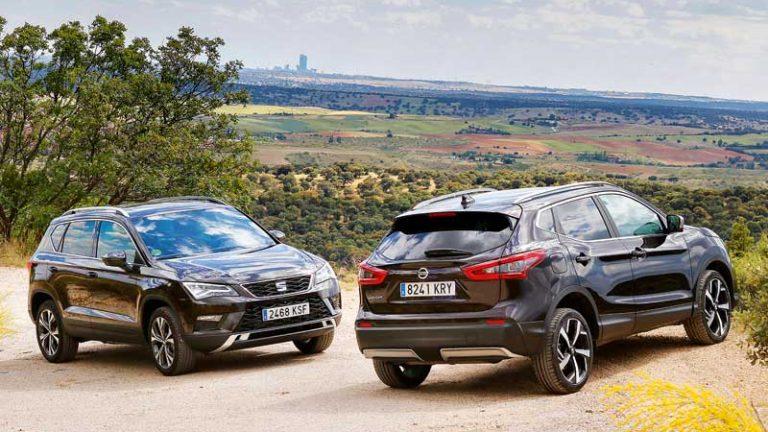 comparativa suv ateca y qashqai