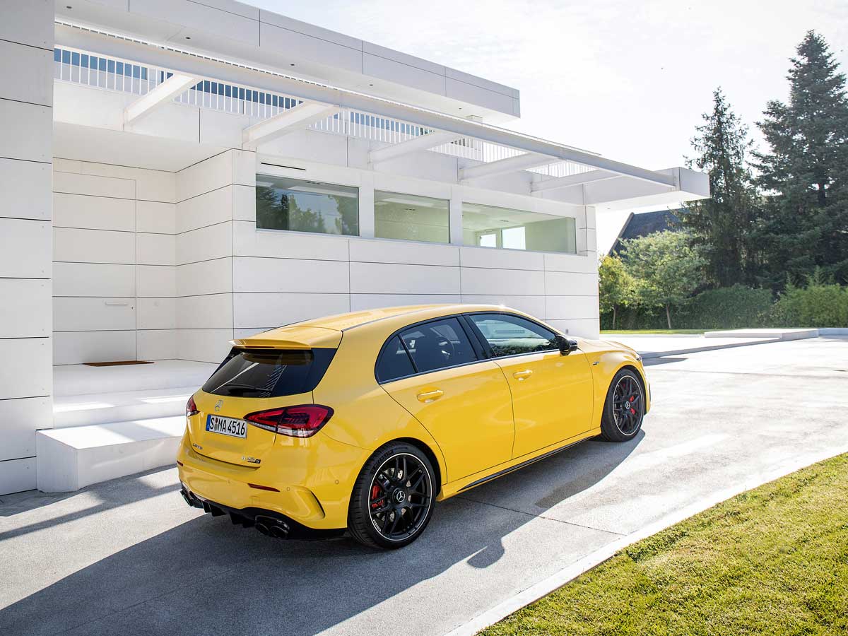 Mercedes-AMG A 45 2020 prueba