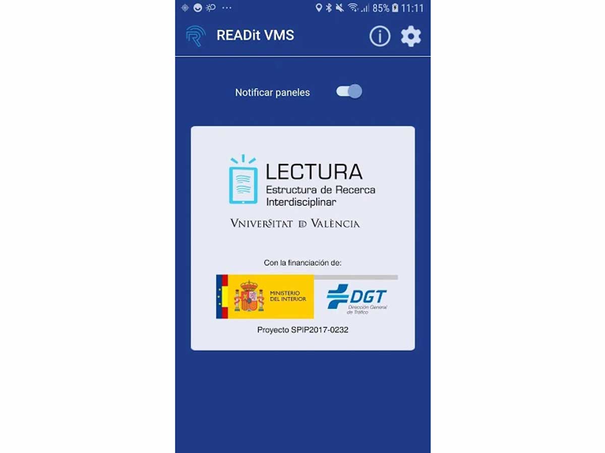 app readi vms dgt