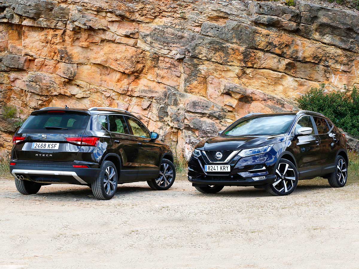 comparativa suv seat y nissan