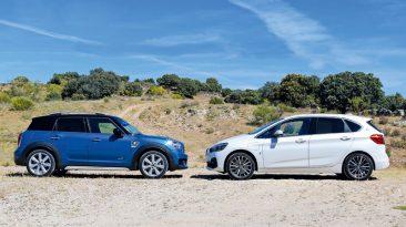 Comparativa BMW 225xe iPerformance Active Tourer vs MINI S E Countryman All4 2019