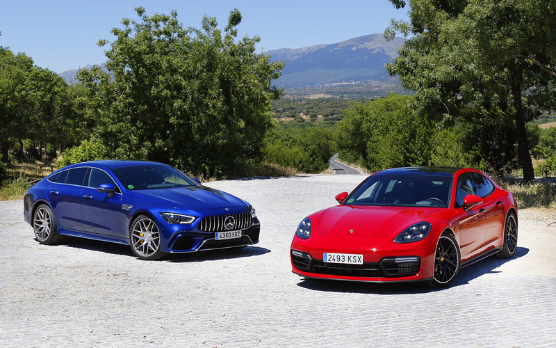 Comparativa Mercedes-AMG GT 63 S 4matic+ Competition vs Porsche Panamera 2019