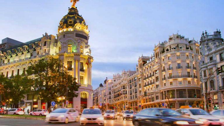 centro de ciudades con más tráfico