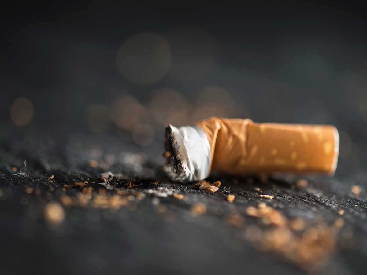 colilla cigarrillo multa