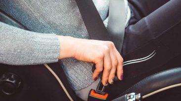 multa cinturón de seguridad