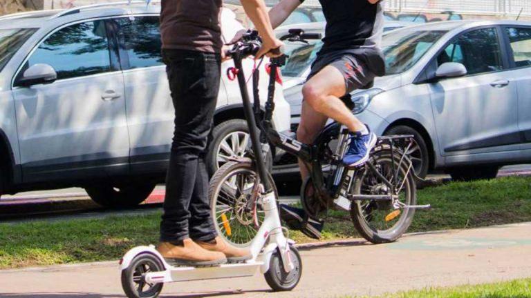 patinetes eléctricos en ciudad