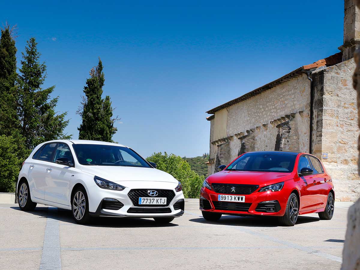 peugeot 308 GT Line comparativa