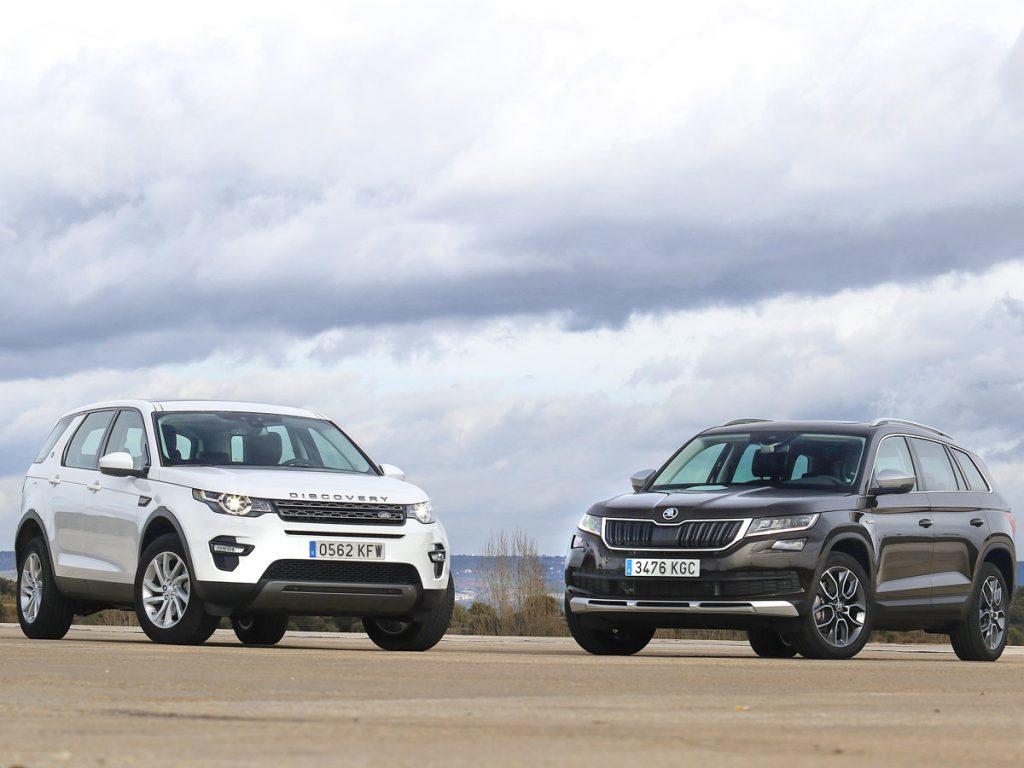 Comparativa Land Rover Discovery Sport vs. Škoda Kodiaq Scout 2019