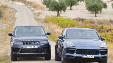 Comparativa Porsche Cayenne E-Hybrid vs Range Rover Sport P400e 2019