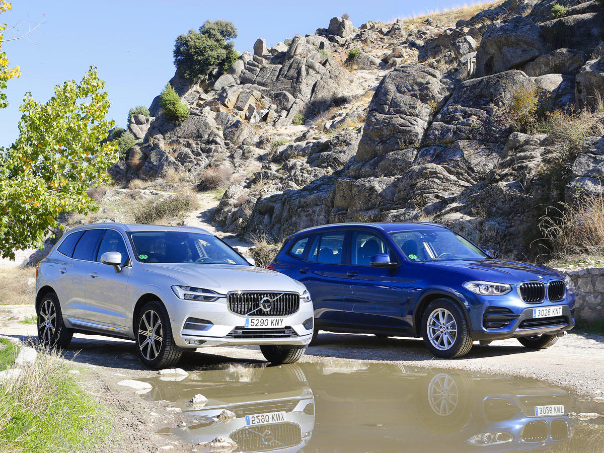 Comparativa de SUV premium accesibles BMW X3 vs. Volvo XC60 Clicacoches