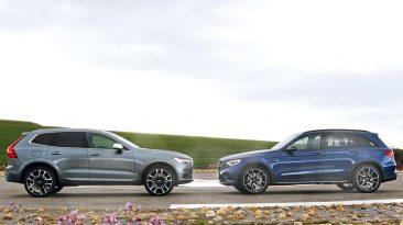 Prueba comparativa Volvo XC60 Twin Engine vs Mercedes-AMG GLC 43 2019
