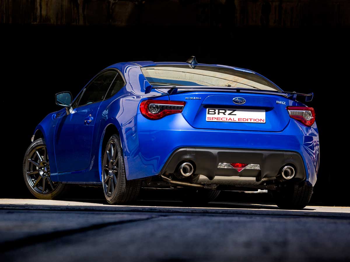Trasera del Subaru BRZ Special Edition 