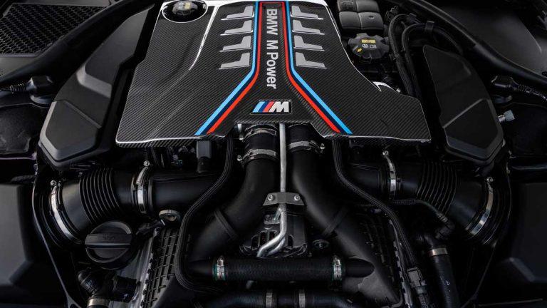 BMW M8 Gran Coupé motor