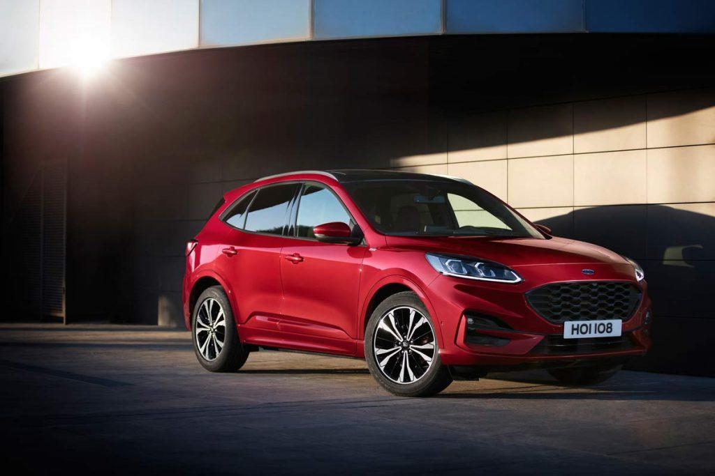 exterior del Ford Kuga híbrido enchufable