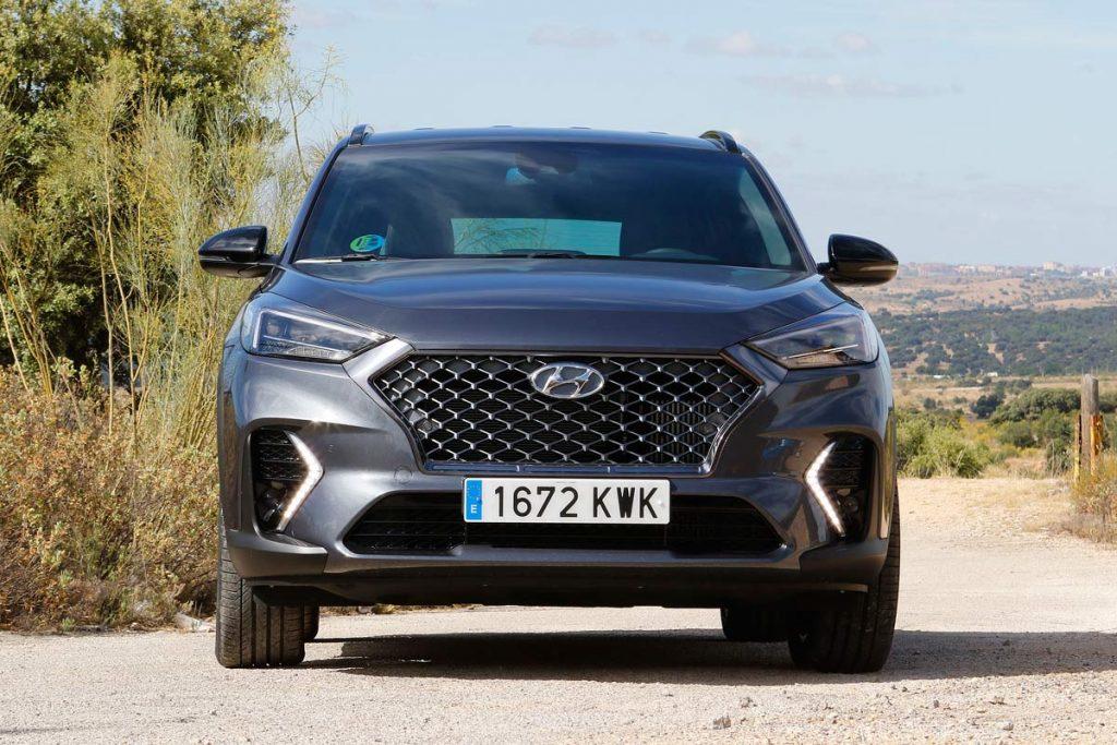 hyundai tucson frontal