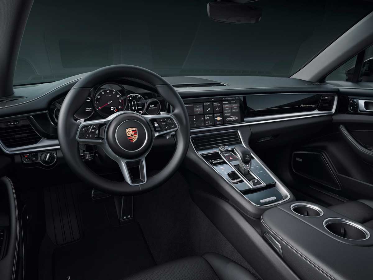 Interior del Porsche Panamera 10 Years