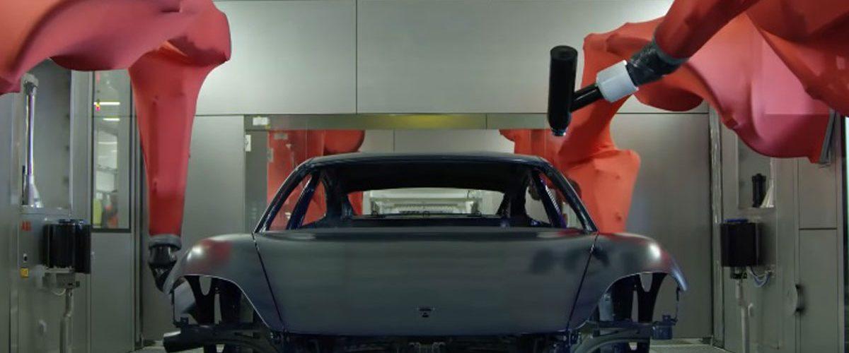 porsche taycan fabricación