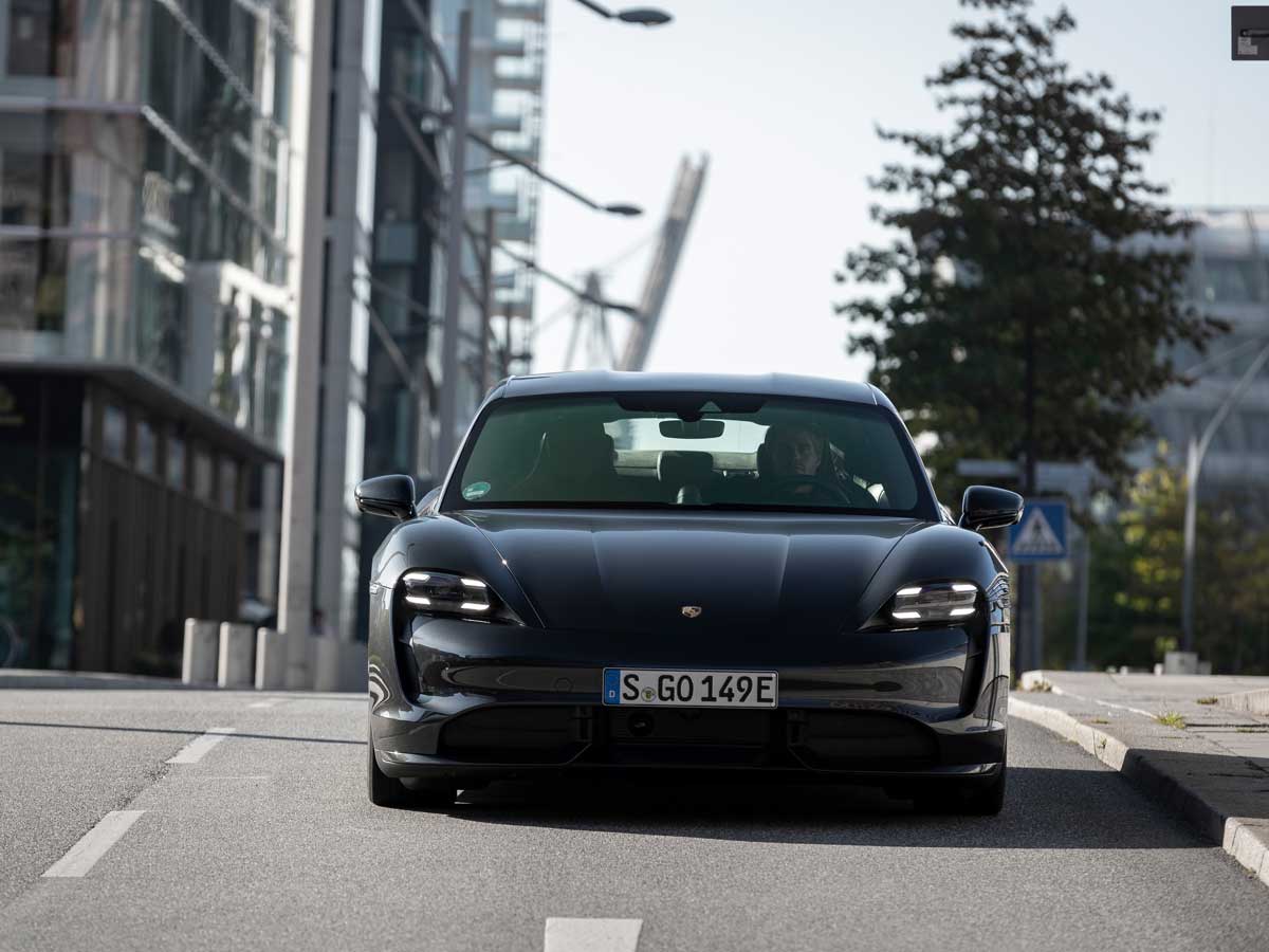 Porsche Taycan primera prueba